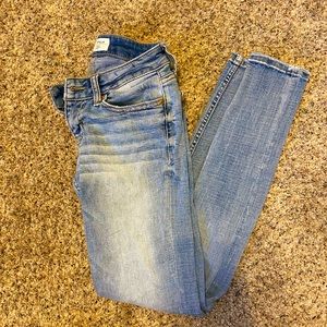 Womens Slim Fit Low Rise Skinny Jeans